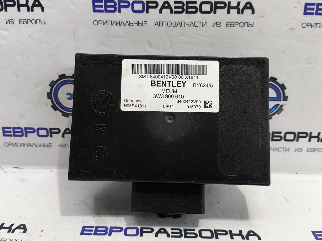 блок управления крышкой багажника Bentley Continental GT 2 поколение 2015, 4.0 л., TFSI, бензин, АКПП, передний привод, 3W3909610 - фото №1