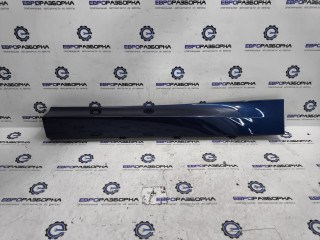 молдинг двери задней левой BMW X3 G01 2018, 2.0 л., бензин, АКПП, передний привод, 51138064797, 8064797