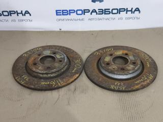 диск тормозной задний Audi A5 8T [рестайлинг] 8T 2012, 2.0 л., TFSI, бензин, АКПП, передний привод, 8K0615601B, 8K0615601J