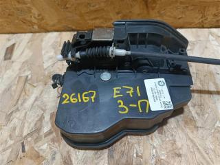 замок двери задней правой BMW X6 E71/E72 E71 2011, 3.0 л., D, N57 D30 B, дизель, АКПП, передний привод, 51227202148, 7318418, 51217318418, 51224389476, 51227060296, 51227276686, 51227276686