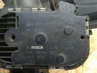заслонка дроссельная Mercedes-Benz M-Класс W164 2007, 3.0 л., CDi, дизель, АКПП, передний привод, A6420900270, A6420900270, 0281002894, A6420900070