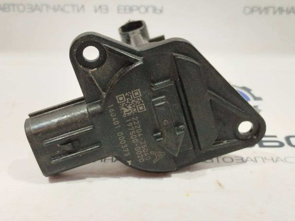 расходомер воздуха Lexus RX 4 поколение 2017, 3.0 л., бензин, АКПП, передний привод, 22204-75040, 2220475040 - фото №1