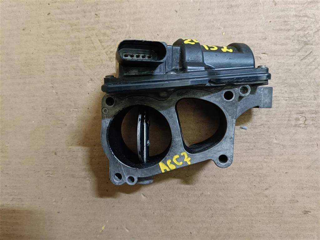 заслонка дроссельная Audi A6 4G/C7 2012, 3.0 л., TDi, дизель, АКПП, передний привод, 059129593H, 059129593J, 059129593H - фото №1