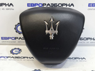 подушка безопасности водителя Maserati Levante 1 поколение M161 2019, 3.0 л., бензин, АКПП, 670080501