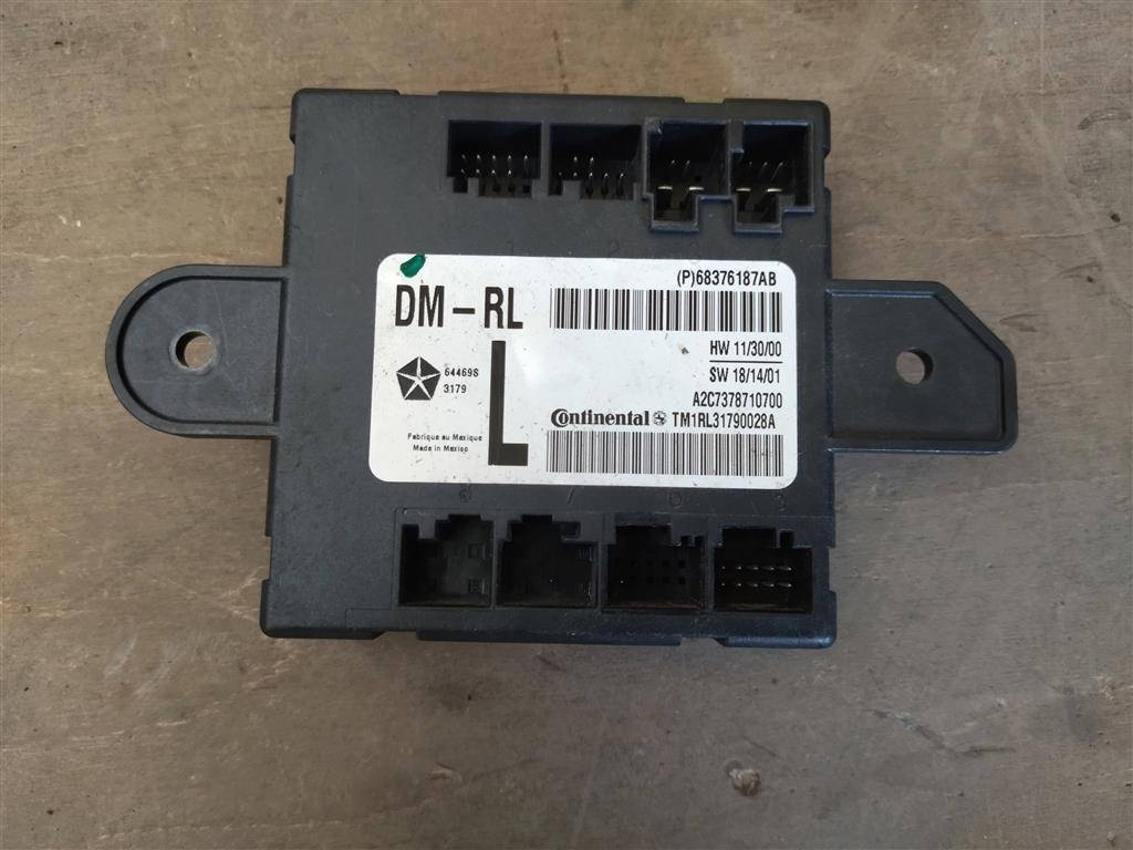 модуль управления двери Maserati Levante 1 поколение M161 2020, 3.0 л., дизель, АКПП, передний привод, 68376187AB, 68376187AB, A2C7378710700, P68376187AB - фото №1