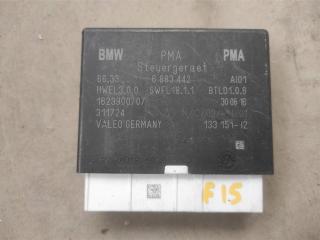 блок управления парктрониками BMW X5 F15 2015, 4.0 л., дизель, АКПП, передний привод, 66336883442, 66336883443