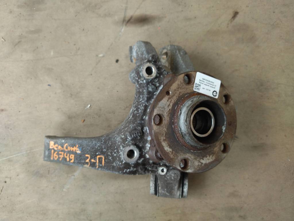 кулак задний правый Bentley Continental GT 1 поколение 2007, 6.0 л., бензин, АКПП, передний привод, 3D0505436G, 3D0505436G - фото №1