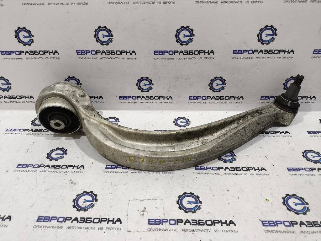 рычаг передний правый Audi Q7 4M 2018, 3.0 л., TDi, CZZ, дизель, АКПП, серый, внедорожник 5 дв., полный привод, правый руль, 4M0407696C - фото №1