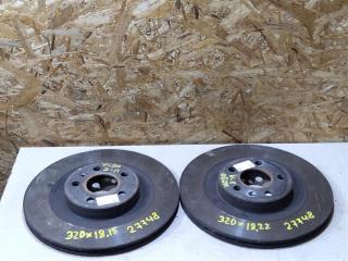 диск тормозной задний Volvo XC90 2 поколение 2019, 2.0 л., бензин, АКПП, передний привод, 31, 31471816, 31471816