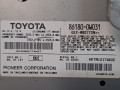 блок радио Toyota Camry XV40 ACV40 2009, 2.4 л., 2AZ-FE, бензин, АКПП, синий, седан, передний привод, 861800W031 - фото №4