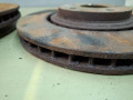 диски тормозные (комплект) Toyota Sienna 3 поколение 2011, 3.5 л., 2GR-FE, бензин, АКПП, серый, передний привод - фото №6
