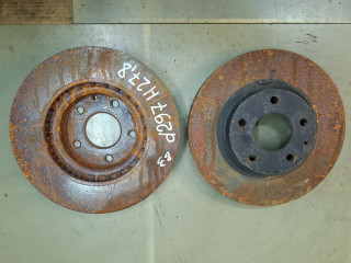 диски тормозные (комплект) Mazda 6 3 поколение [рестайлинг] GJ 2016, 2.5 л., PYY1, бензин, АКПП, серый /42а, седан, передний привод