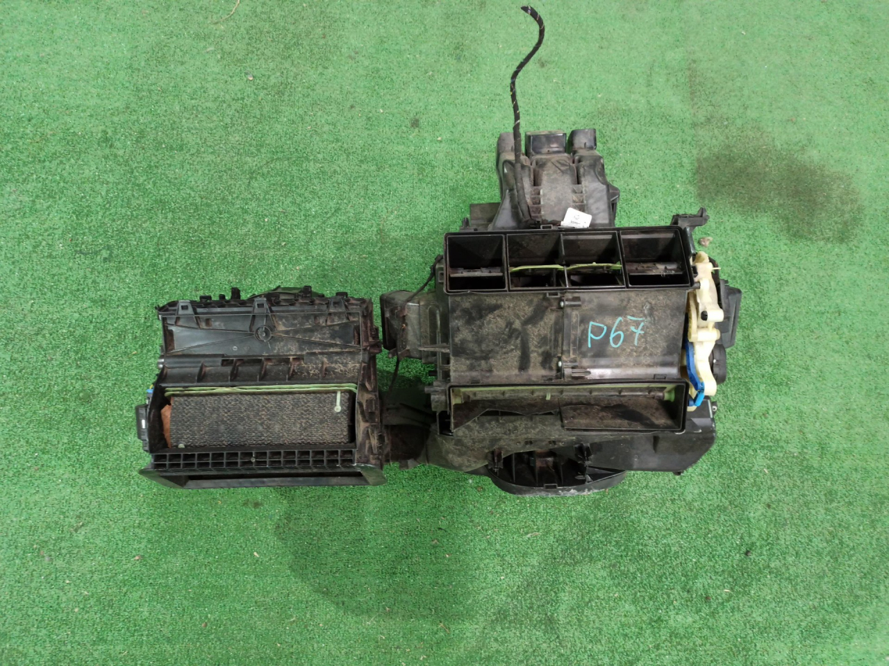 отопитель в сборе (печка) Volkswagen Jetta 7 поколение 2019, 1.4 л., бензин, АКПП, серебристый, передний привод - фото №1