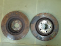 диски тормозные (комплект) Toyota Sienna 3 поколение 2011, 3.5 л., 2GR-FE, бензин, АКПП, серый, передний привод - фото №4