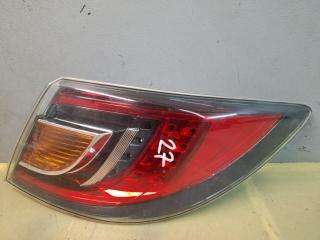 фонарь задний правый Mazda 6 2 поколение [рестайлинг] GH 2010, 2.2 л., R2AA, дизель, 6МКПП, хетчбэк 5 дв., передний привод, GS1F51150, 220-41055