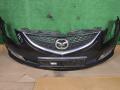 бампер передний Mazda 6 2 поколение [рестайлинг] GH 2010, 2.2 л., R2AA, дизель, 6МКПП, хетчбэк 5 дв., передний привод - фото №2