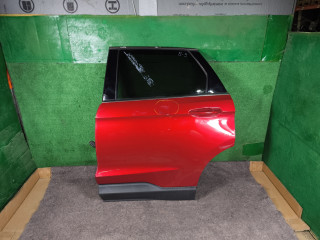 дверь задняя левая Ford Edge 2 поколение CD539 [рестайлинг] 2020, 2.0 л., бензин, АКПП, красный, внедорожник 5 дв., полный привод