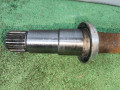 полуось передняя правая (приводной вал, ШРУС) Toyota Sienna 3 поколение 2011, 3.5 л., 2GR-FE, бензин, АКПП, серый, передний привод - фото №3