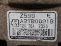 генератор Mazda Xedos 6 1 поколение 1996, 1.6 л., бензин, Z599, A2TB0091B - фото №5