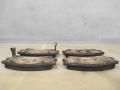 тормозные колодки Mazda 6 GG 2003, 2.3 л., L3, бензин, МКПП, черный, седан, передний привод - фото №2