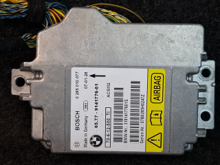 блок AirBag BMW X5 E70 2008, 3.0 л., дизель, АКПП, серый, внедорожник 5 дв., полный привод, правый руль, 0285010077, 65.77-9141776-01