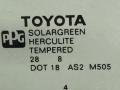 стекло двери передней левой Toyota Sienna 2 поколение [рестайлинг] 2009, 3.5 л., 2GR-FE, бензин, АКПП, красный, минивэн, передний привод - фото №4