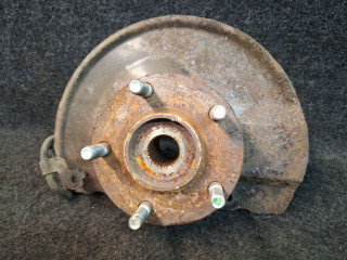 кулак поворотный левый Mitsubishi ASX 1 поколение 2012, 2.0 л., 4B11, бензин, АКПП, черный, внедорожник 5 дв., полный привод