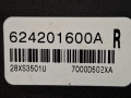ремень безопасности Mitsubishi ASX 1 поколение 2012, 2.0 л., 4B11, бензин, АКПП, черный, внедорожник 5 дв., полный привод, 624201600A, 624201500A - фото №6