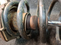 амортизатор задний левый Mazda 323F BJ 2000, 2.0 л., RF3F, дизель, МКПП, хетчбэк 5 дв., передний привод - фото №3