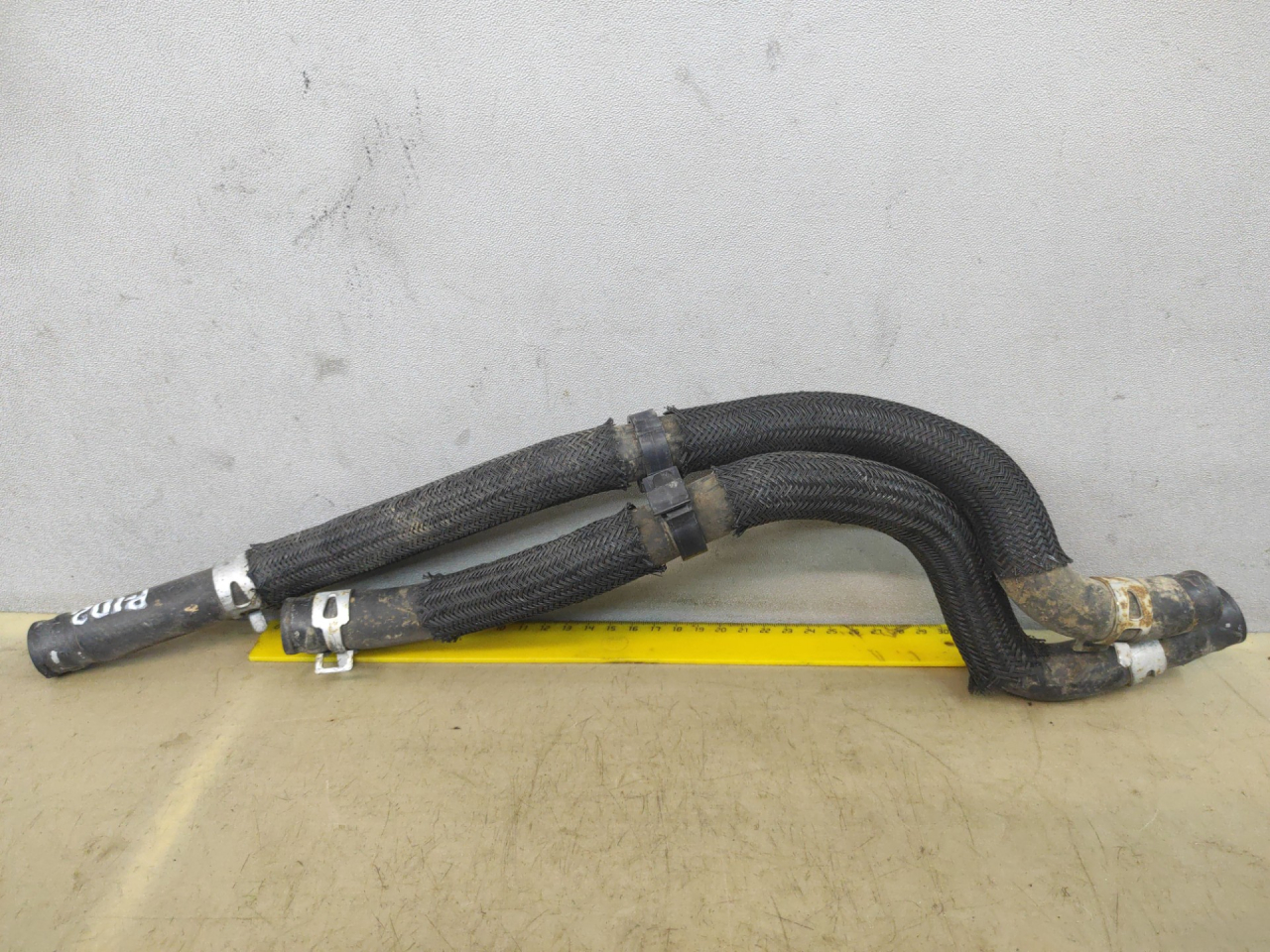 патрубок отопителя (печки) Suzuki Kizashi 1 поколение 2012, 2.4 л., J24B, бензин, АКПП, красный, седан, полный привод - фото №1