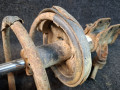 амортизатор передний правый Mazda 323F BJ 2000, 2.0 л., RF3F, дизель, МКПП, хетчбэк 5 дв., передний привод - фото №6