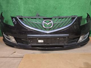 бампер передний Mazda 6 2 поколение [рестайлинг] GH 2010, 2.2 л., R2AA, дизель, 6МКПП, хетчбэк 5 дв., передний привод
