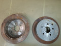 диски тормозные задние Toyota Sienna 3 поколение 2011, 3.5 л., 2GR-FE, бензин, АКПП, серый, передний привод - фото №4