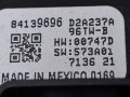 кнопка стеклоподъемника двери Chevrolet Equinox 3 поколение 2018, 2.0 л., бензин, АКПП, передний привод, 84139696 - фото №4