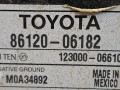 магнитола Toyota Camry XV40 ACV40 2009, 2.4 л., 2AZ-FE, бензин, АКПП, синий, седан, передний привод, 8612006182 - фото №8