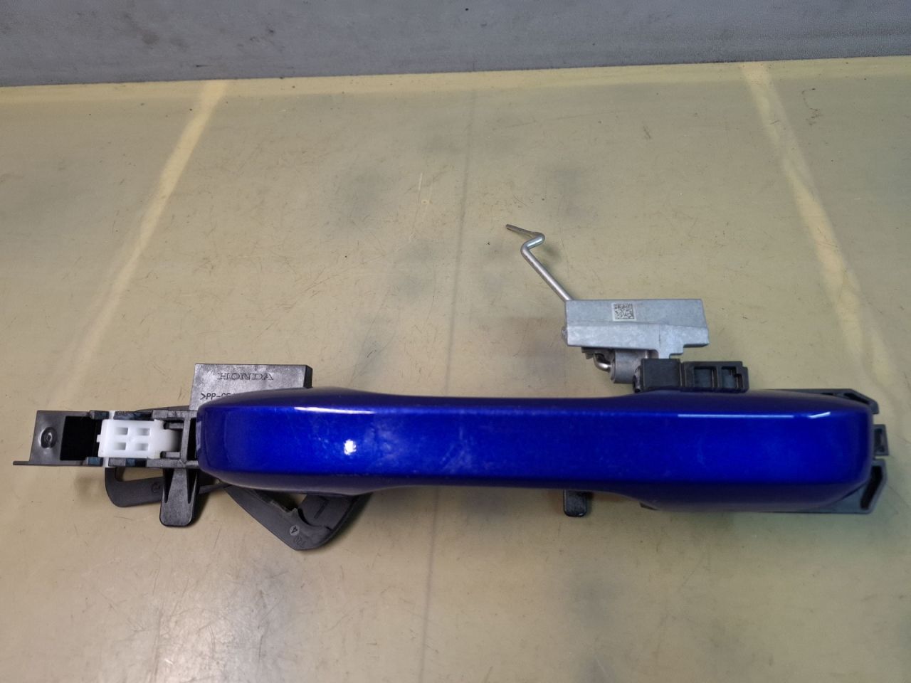 ручка наружная задняя левая Acura Integra 4 поколение 2024, 1.5 л., бензин, АКПП, синий, хетчбэк 5 дв., передний привод - фото №1