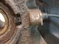 кулак поворотный левый Mazda 6 2 поколение [рестайлинг] GH 2010, 2.2 л., R2AA, дизель, 6МКПП, хетчбэк 5 дв., передний привод - фото №6