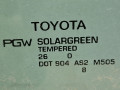 стекло двери передней левой Toyota Sienna 3 поколение 2011, 3.5 л., 2GR-FE, бензин, АКПП, серый, передний привод - фото №4