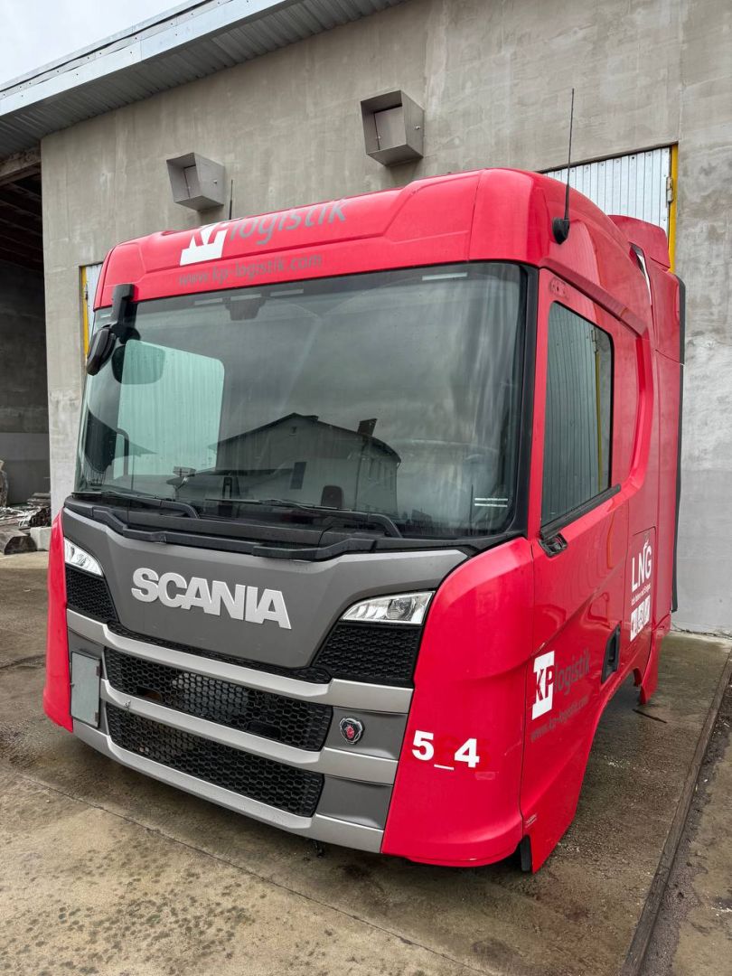 кабина Scania R 6 серия 2019, OC13 101, газ, АКПП, chilli red, задний привод, 5548624 - фото №1