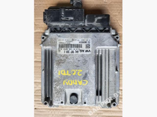 блок управления двигателем Volkswagen Caddy 4 поколение 2016, 2.0 л., дизель, 04L907309K