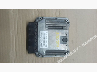 блок управления двигателем Opel Insignia 1 поколение (A) 2010, 2.0 л., дизель, 0281017105, 55576906