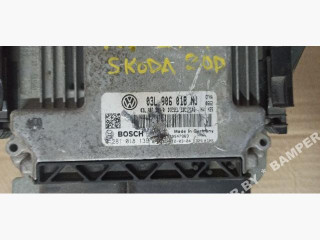 блок управления двигателем Volkswagen Caddy 3 поколение [рестайлинг] 2014, 2.0 л., дизель, 03L906018NJ, 0281018139