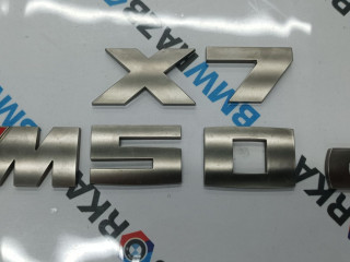 эмблема BMW X7 G07 2019, 3.0 л., B57 D30 C, дизель, АКПП, 475, внедорожник 5 дв., полный привод