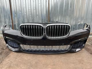 бампер передний BMW 7 серия G11/G12 G11 2017, 4.0 л., B57 D30 B, дизель, x03 rubin-metallic black, седан, полный привод