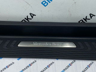 накладка на порог внутренняя Mercedes-Benz V-Класс W447 [рестайлинг] W447 2024, 2.0 л., OM 654.920, дизель, АКПП, черный обсидиан металлик mb 9197, микроавтобус, задний привод, 4476802506, A4476802506