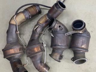катализатор BMW M8 F91/92 F93 2020, 4.4 л., S63 B44 B, бензин, АКПП, седан, полный привод, 8053527, 8053526