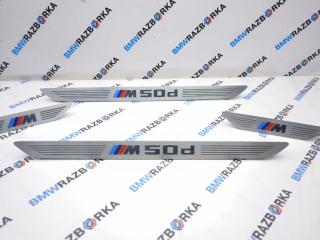 комплект накладок на пороги (внутренние) BMW X6 F16 2015, 3.0 л., N57 D30 C, дизель, АКПП, a96, внедорожник 5 дв., полный привод, 7313143, 7370423