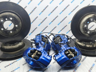 комплект тормозов BMW 4 серия F32/F33 F33 2016, 3.0 л., B58B30, бензин, АКПП, 475, кабриолет, задний привод