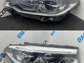 фара BMW 5 серия G30/G31 G30 2017, 3.0 л., B57 D30 A, дизель, АКПП, a300, седан, полный привод, 7439195, 7439196