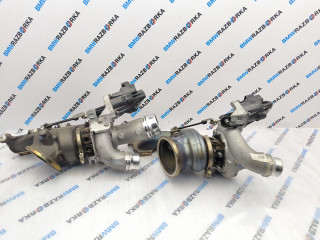 турбина BMW M2 G87 2023, 3.0 л., S58B30A, бензин, МКПП, купе, задний привод, 8054872, 8054873